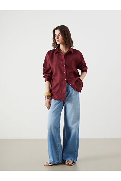 LC Waikiki Rmz Gi̇yi̇m Farkiyla Wide Leg Women's Jean Pants