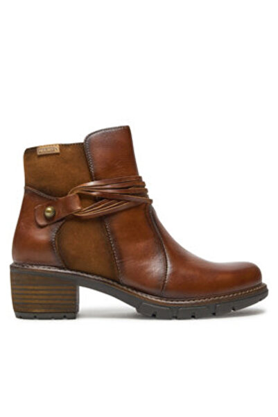 PIKOLINOS γυναικεία μποτάκια μέχρι τον αστράγαλο W1T-8906C2 καφέ