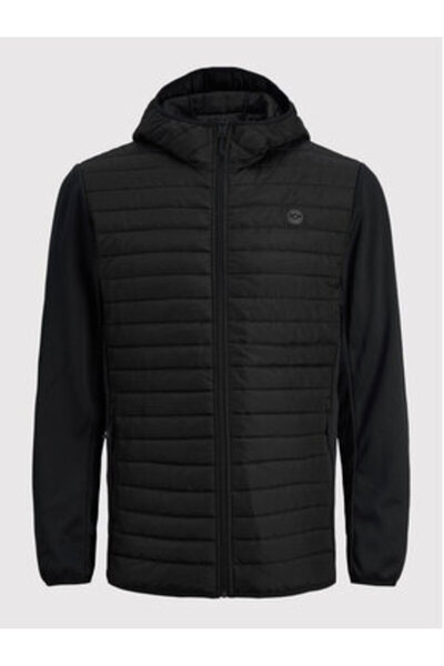 Jack & Jones Ανδρικό τζάκετ μετάβασης Jack Jones 12182242 Μαύρο