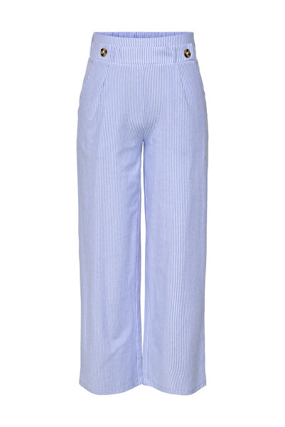 JDY Γυναικείο Παντελόνι από Υφασμάτινο 15345574 Μπλε