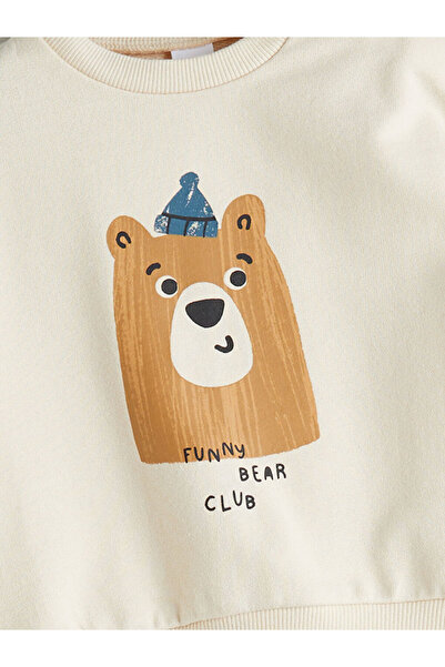 LC Waikiki Timeless Store: Timeless Recommendations | Bear Printed Baby Boy Tracksuit Set