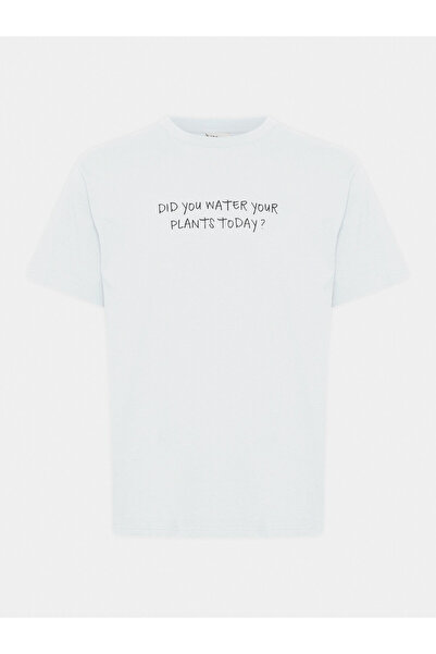 Solid Ανδρικό T-Shirt 21108141 Μπλε