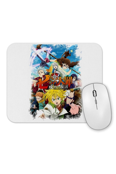 Toyaso Подложка за мишка с мотив „Седемте смъртни гряха“