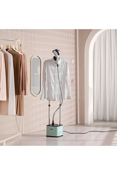 Geepas حماية ترموستات مكواة البخار، خزان مياه سعة 1.3 لتر، بخار قوي