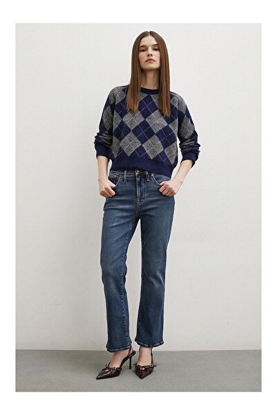 LC Waikiki Blugi cu picior tubular bleumarin