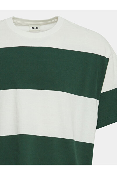 Solid Ανδρικό T-Shirt 21108144 Πράσινο