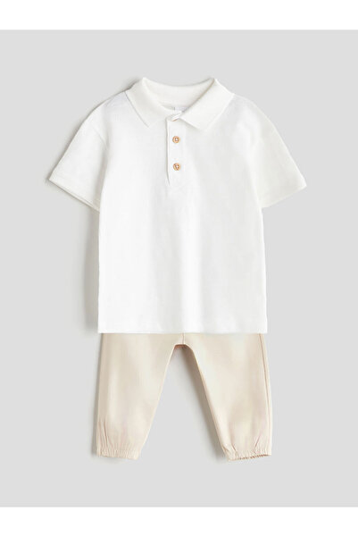 LC Waikiki Polo Yaka Erkek Bebek Gömlek ve Pantolon