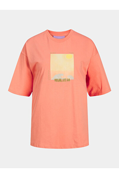 JJXX 12252311   Jxpaige Loose Ss T-Shirt Jrs Σολομός