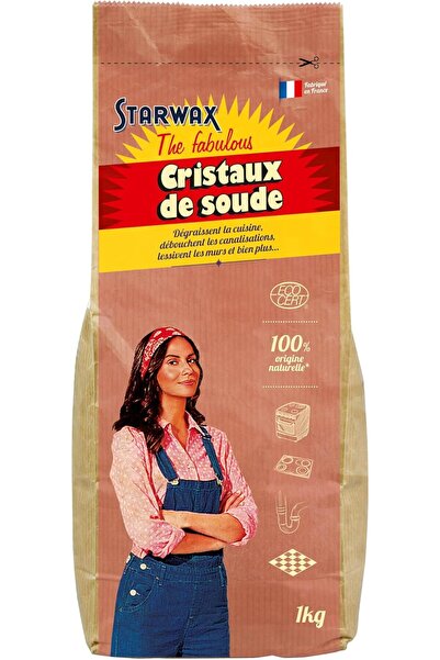 Generic STARWAX FABULOUS Soda crystals, 1 kg, ideal for deep cleaning