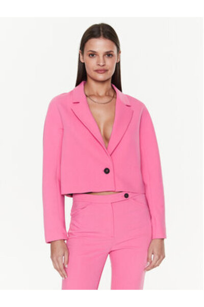 Sisley Γυναικείο Μπλέιζερ 2OLVLW00Y Ροζ