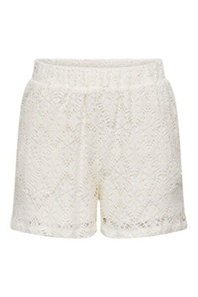 JDY Γυναικείο Σορτς από Υφασμάτινο 15351501 Λευκό