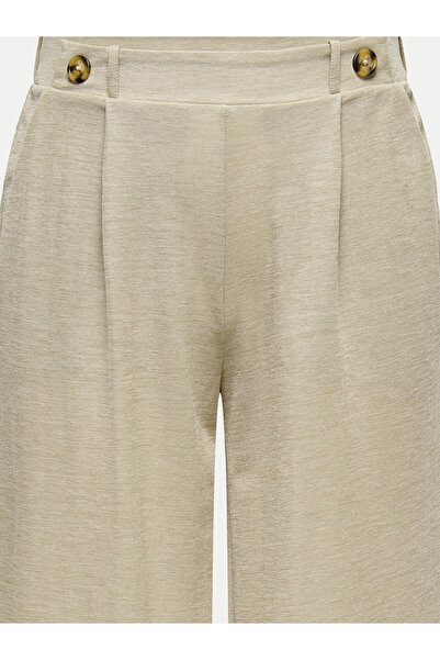 JDY Γυναικείο παντελόνι από ύφασμα 15320882 Μπεζ
