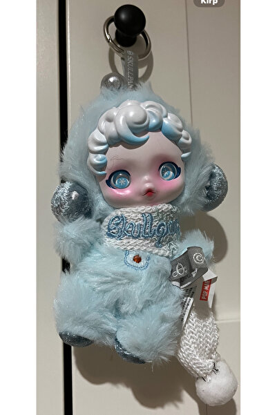 labubu sepeti MAVİ SKULLPANDA Winter Symphony New Seri