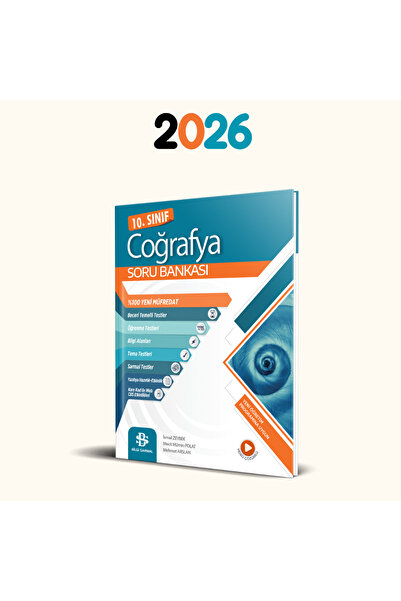 Bilgi Sarmal Yayınları Sarmal 10. Sınıf Coğrafya Soru Bankası (Maarif Model )