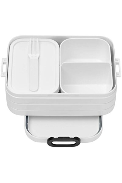 Generic Mepal 107632130600 Bento Lunch Box Take A Break Midi, TPE/pp/abs, 900 milliliters, White
