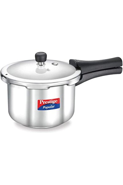 Generic Stainless Steel Pressure Cooker 3 Ltr | Silver