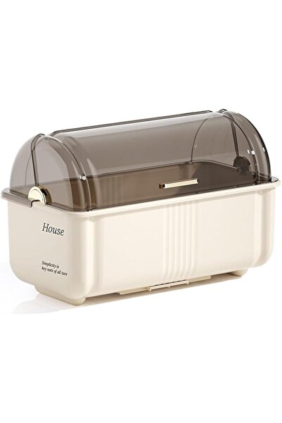 Generic ANTOLE Dish Drying Rack,Kitchen Utensils Dish Rack Organizers with Drainboard Tray,Large Dustproof D