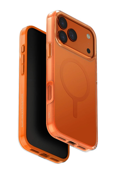 UNIQ Better By Design İphone 17 Pro Max Kılıf Clario Geri Dönüşüm Doğaya Duyarlı Materyal Çift Katman Magsafe Kapak
