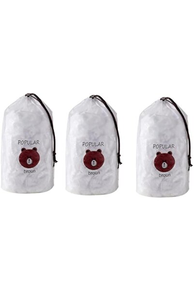 Generic Hulutan-300PCS disposable food lids plastic packaging bags elastic food lids fruit bowl storage kitc