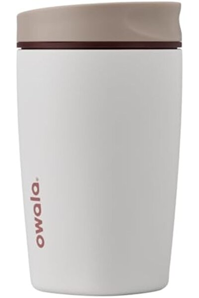 Generic SmoothSip Slider Insulated Stainless Steel Coffee Tumbler, Reusable Iced Coffee Cup, Hot Coffee Trav