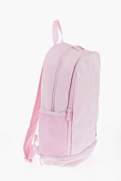 Nike Air Jordan Solid Color Backpack With Embroidered Logo