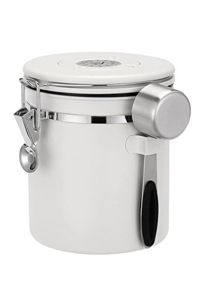 Generic WEKOTEE Coffee Canister for ground coffee with Date Tracker, Stainless Steel Kitchen Food Airtight s