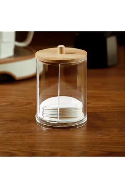 genric حامل فلتر ورقي للإسبريسو من RYUHYF، حاوية تخزين فلتر القهوة مع غطاء، ف...