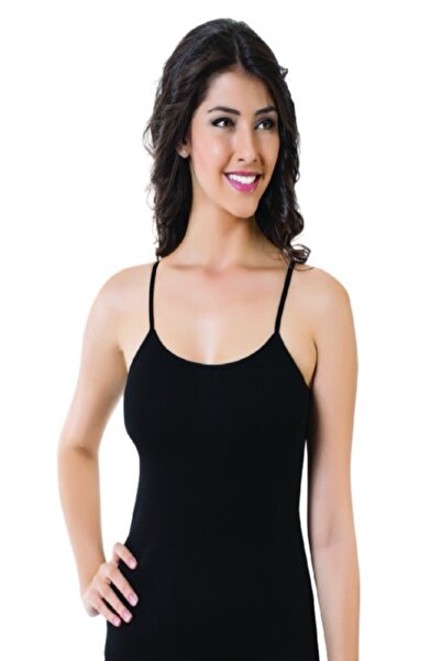 NightLove قميص داخلي رفيع بحمالات رفيعة من أوزتاش ريبانا 2033-A