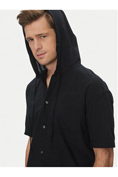 JOOP JEANS Ανδρικό Πουκάμισο 10019544 30046000 Μαύρο