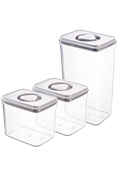 genric NEEMAY Airtight Food Storage Containers, 3PCS/Set, 1.4L+1.4L+3.2L Rect...