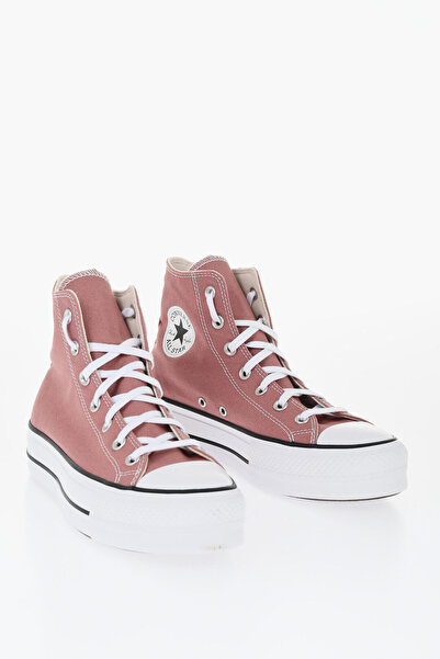 Converse Teniși All Star Chuck Taylor All Star din pânză cu talpă înaltă și t...