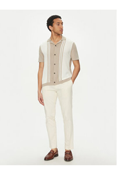 Joop Ανδρικό Πουκάμισο 10019168 30045228 Μπεζ