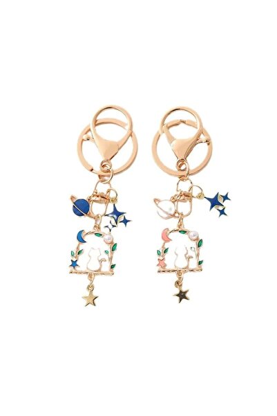 İthal 14-Singur pisică lună albastră / lună roz