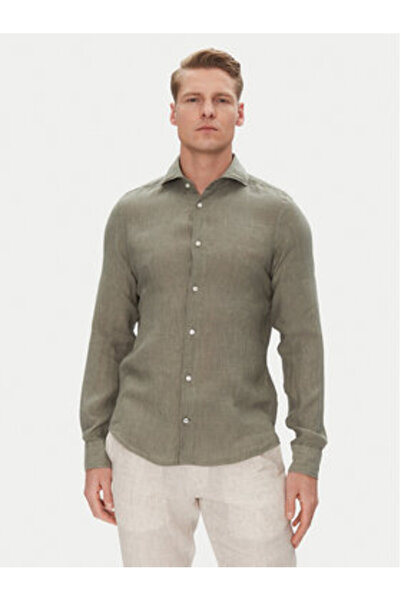 Joop Ανδρικό Πουκάμισο 10011212 30046075 Πράσινο