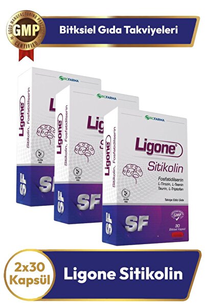Ligone humanlife Sitikolin 30 Kapsül 3 Adet