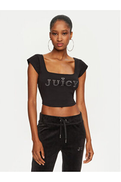 Juicy Couture Γυναικείο Μπλούζα JCBCT224831 Μαύρο