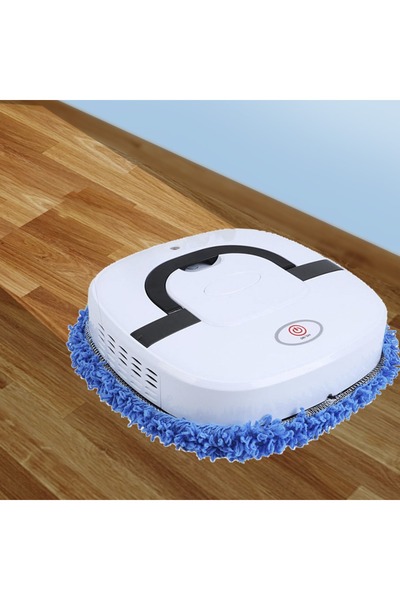 Generic Robot Vacuum Cleaner, Sweeping Cleaner Dry and Wet Mop Robot - Low Noise Mopping Machine