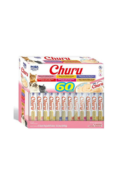 Inaba اينابا تشورو تونا وماكولات بحرية متنوعه 60ظرف *14 غ