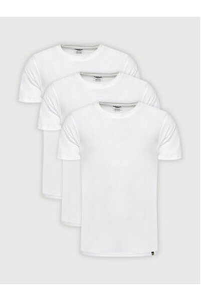 Dickies Σετ 3 ανδρικών μπλουζών DK621091WHX Λευκό