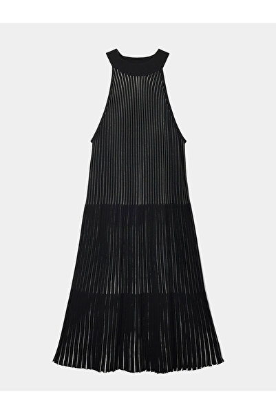 Desigual Γυναικείο Καλοκαιρινό Φόρεμα 24SWVF06 Μαύρο