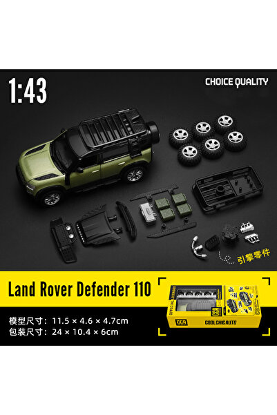 Choice3 Defender 110 CCA MSZ 1:42 2018 Ford Mustang GT Alloy Toy Car Model Racing Alloy Assembly Series spor