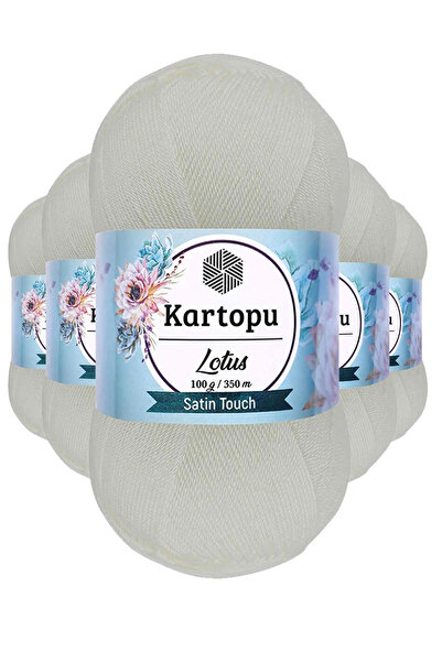 Kartopu 5 pieces lotus bikini bustier blouse knit rope k010 white