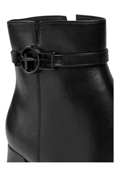 Tamaris γυναικεία μποτάκια μέχρι τον αστράγαλο 1-25352-43 μαύρα