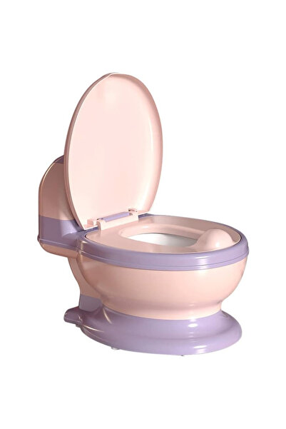 LUDIRO Εργονομικό παιδικό γιογιό με εκπαιδευτική λειτουργία, ιδανικό για μετάβαση στην τουαλέτα, ροζ-μωβ