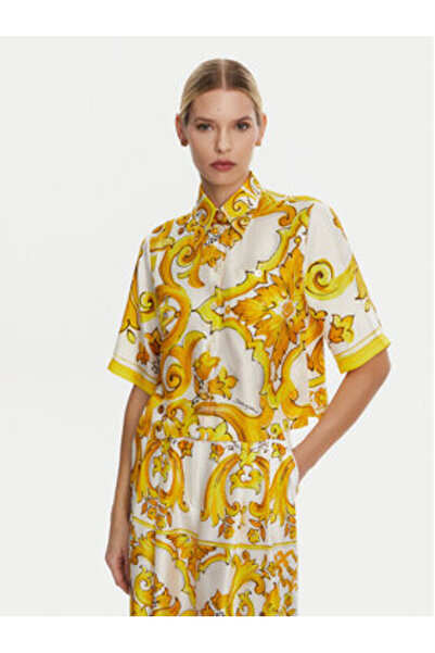 Dolce&Gabbana Γυναικείο Πουκάμισο Dolce Gabbana F5S01T HI1TK Κίτρινο