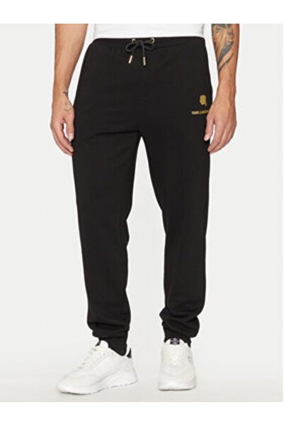 Karl Lagerfeld Ανδρικό Παντελόνι Φόρμας 705461 551900 Μαύρο
