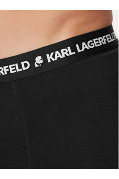 Karl Lagerfeld Σετ 3 ζευγαριών ανδρικών μποξεράκια A1M47151 Μαύρο