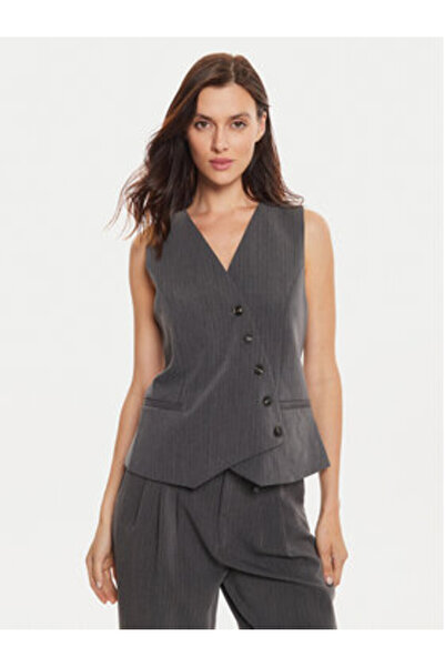 Karen by Simonsen Γυναικείο Γιλέκο Κοστουμιού 10105155 Γκρι