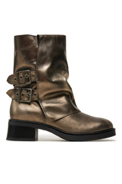 Steve Madden γυναικεία μποτάκια μέχρι τον αστράγαλο SM11003415 σε χρυσό χρώμα