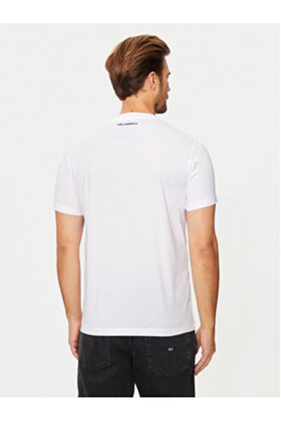 Karl Lagerfeld Ανδρικό T-Shirt 755061-544241 Λευκό